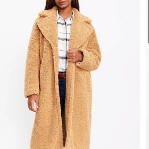 LOFT Sherpa Teddy Coat